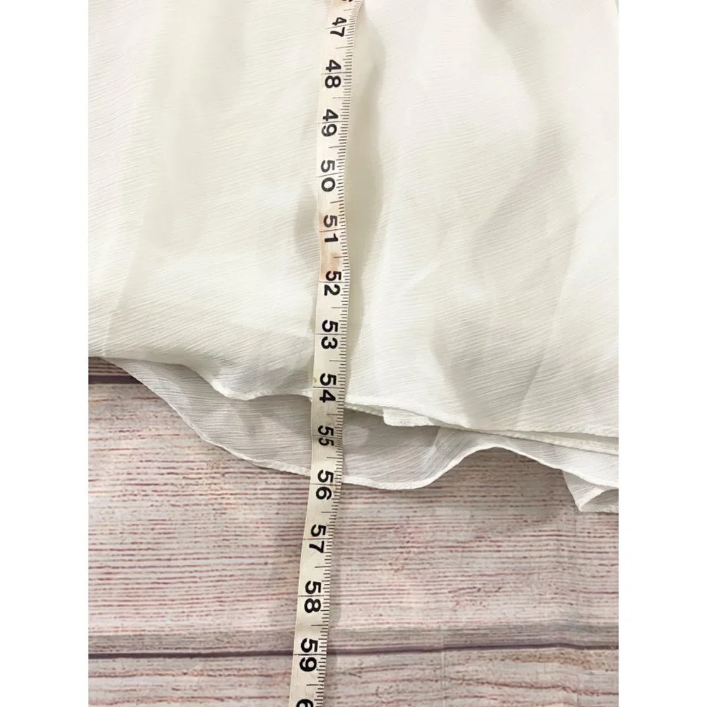 Vera Wang WHITE Women's Ivory Halter Neck Dress With Tulle Bow - 2 - Picture 5 of 15